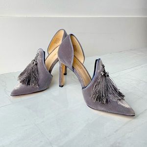 Nine West Velvet Tyrel Pumps